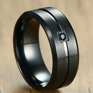 Men Silver-Plated Finger Ring