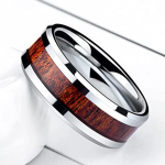 Men Silver-Plated Band Ring
