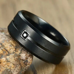 Men Silver-Plated Finger Ring
