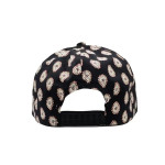 Men Printed Cotton Snapback Cap